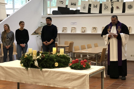 Adventkranzweihe am Fr., 29.11.2019