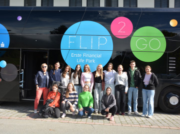 Der mobile Finanzbildungsbus