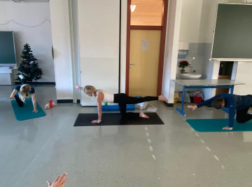 Bewegung und Entspannung mit Pilates.