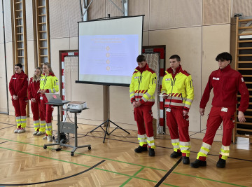 Workshop des Roten Kreuzes