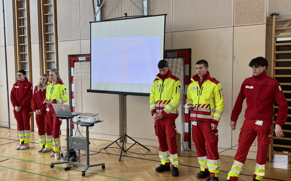 Workshop des Roten Kreuzes