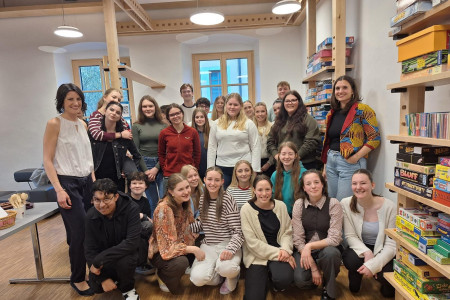 Projektpräsentation in der Stadtbücherei